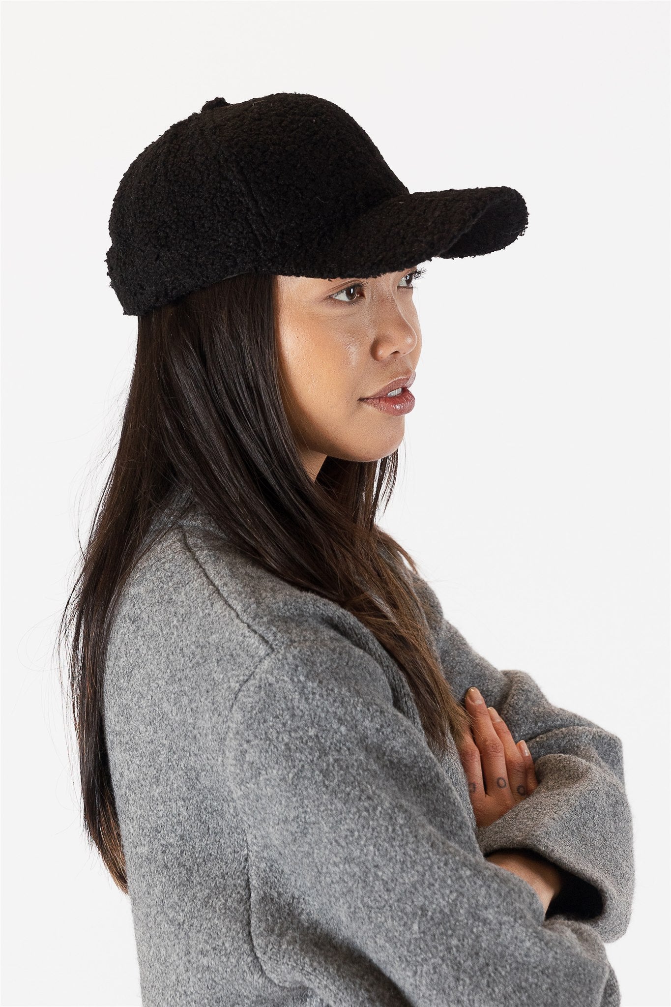 Ball Cap| Black Sherpa