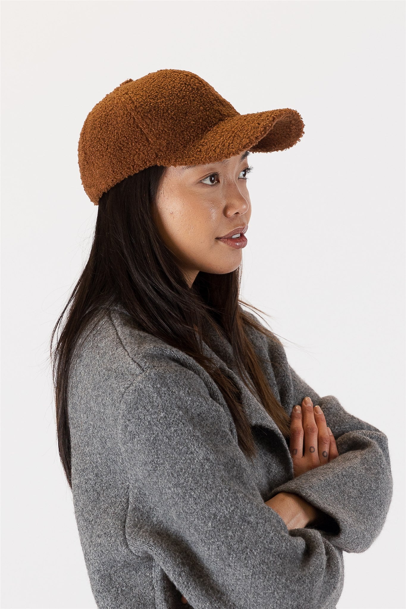 Ball Cap| Brown Sherpa