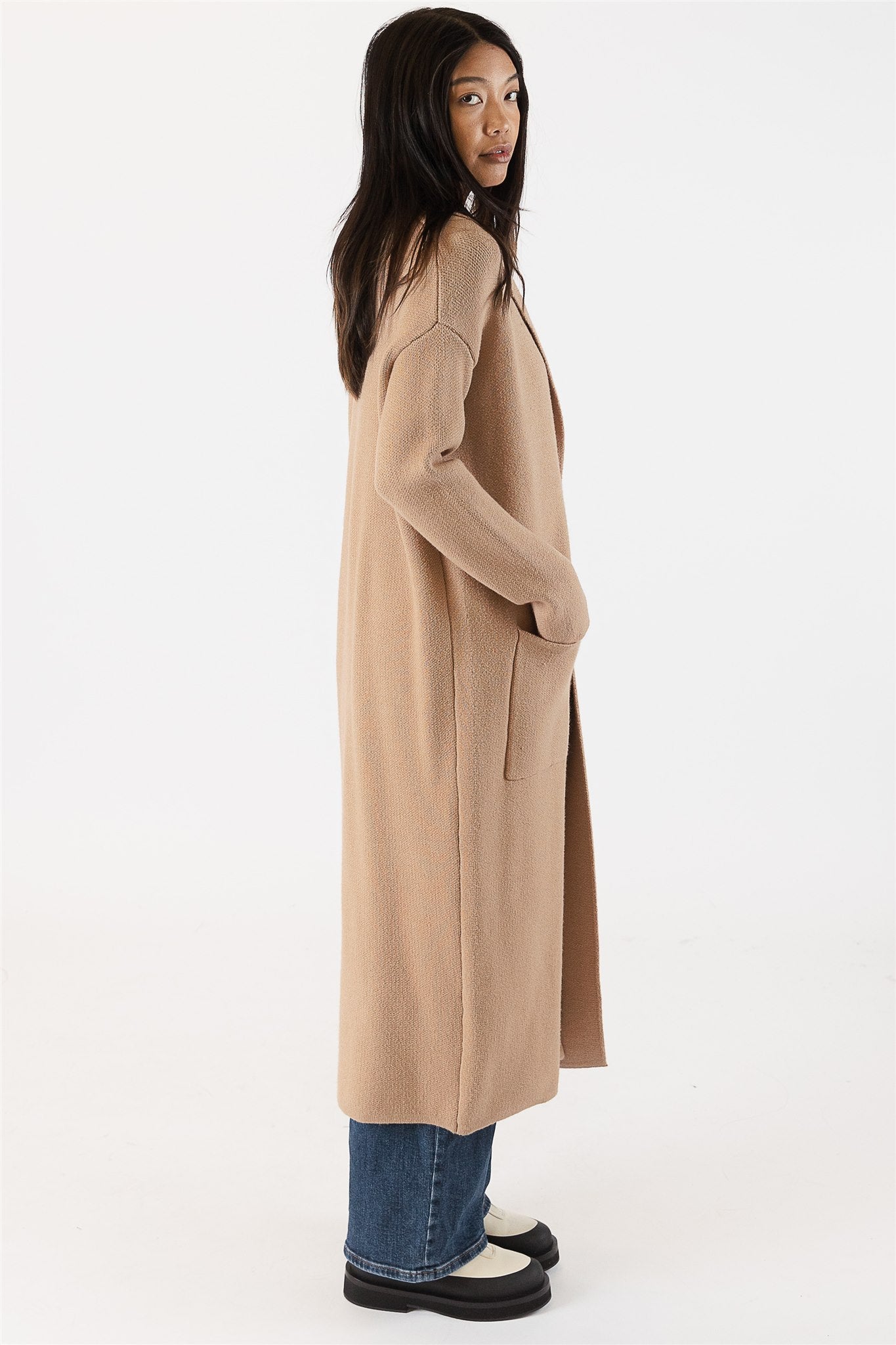 Jimmi Sweater Coat | Camel