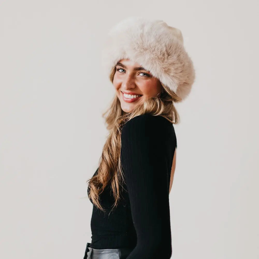 Snow Queen Hat | Faux Fur