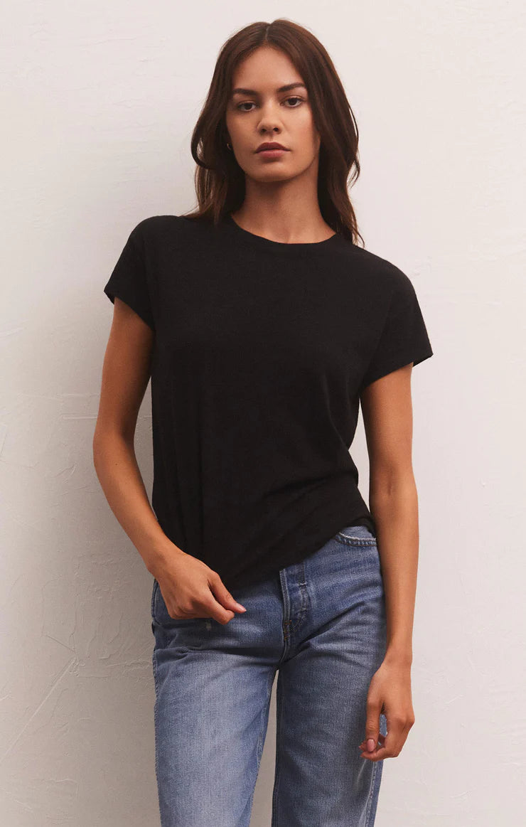 Modern Slub Tee | Black