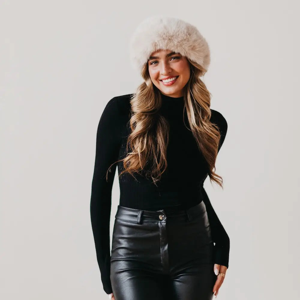 Snow Queen Hat | Faux Fur