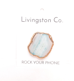 gold outline pop socket