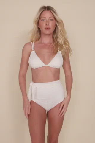 Paloma Top |  Ivory Eyelet