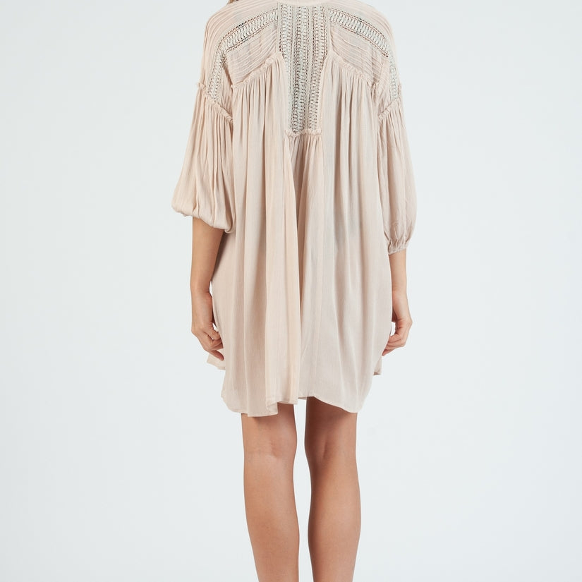 The 'Avalon' Babydoll | Champagne