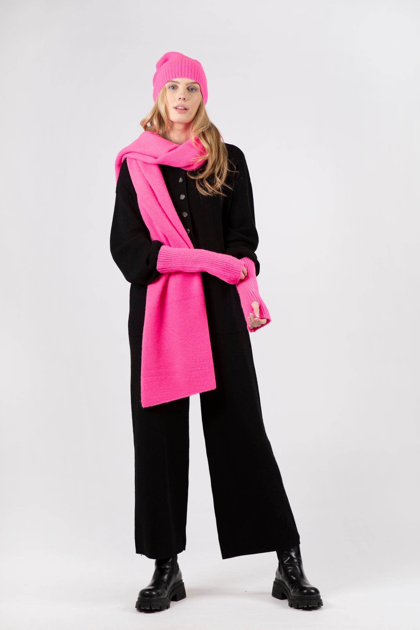 Luca Knit Jumpsuit | Black