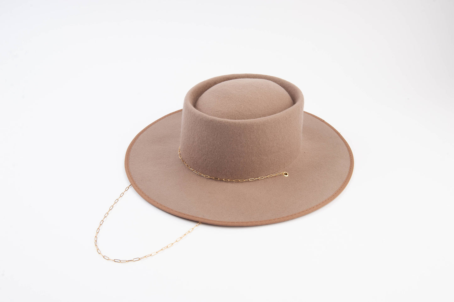 Boater Hat | Taupe