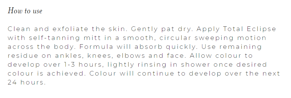 TOTAL ECLIPSE TANNING MOUSSE | Luna Bronze