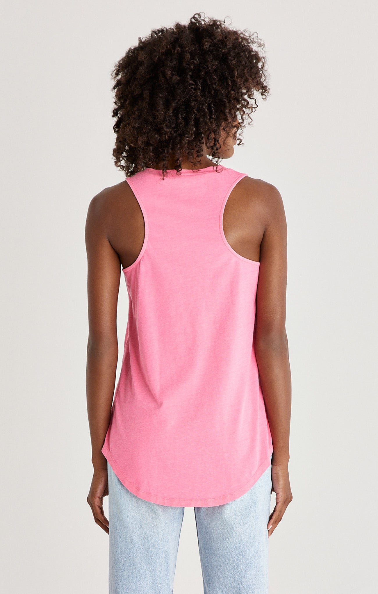 Pocket "Racer" Tank | Flamingo