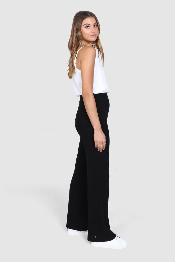 Hadley Knit Pants | Black