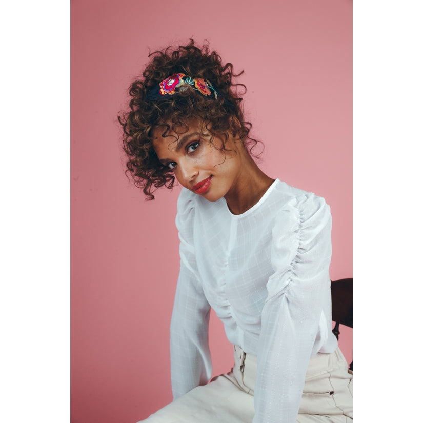 Embroidered Headband | Floral