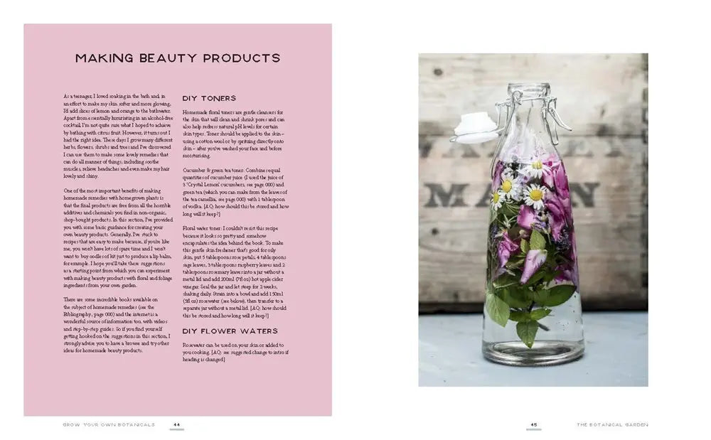 Grow Your Own Botanicals | Hardcover