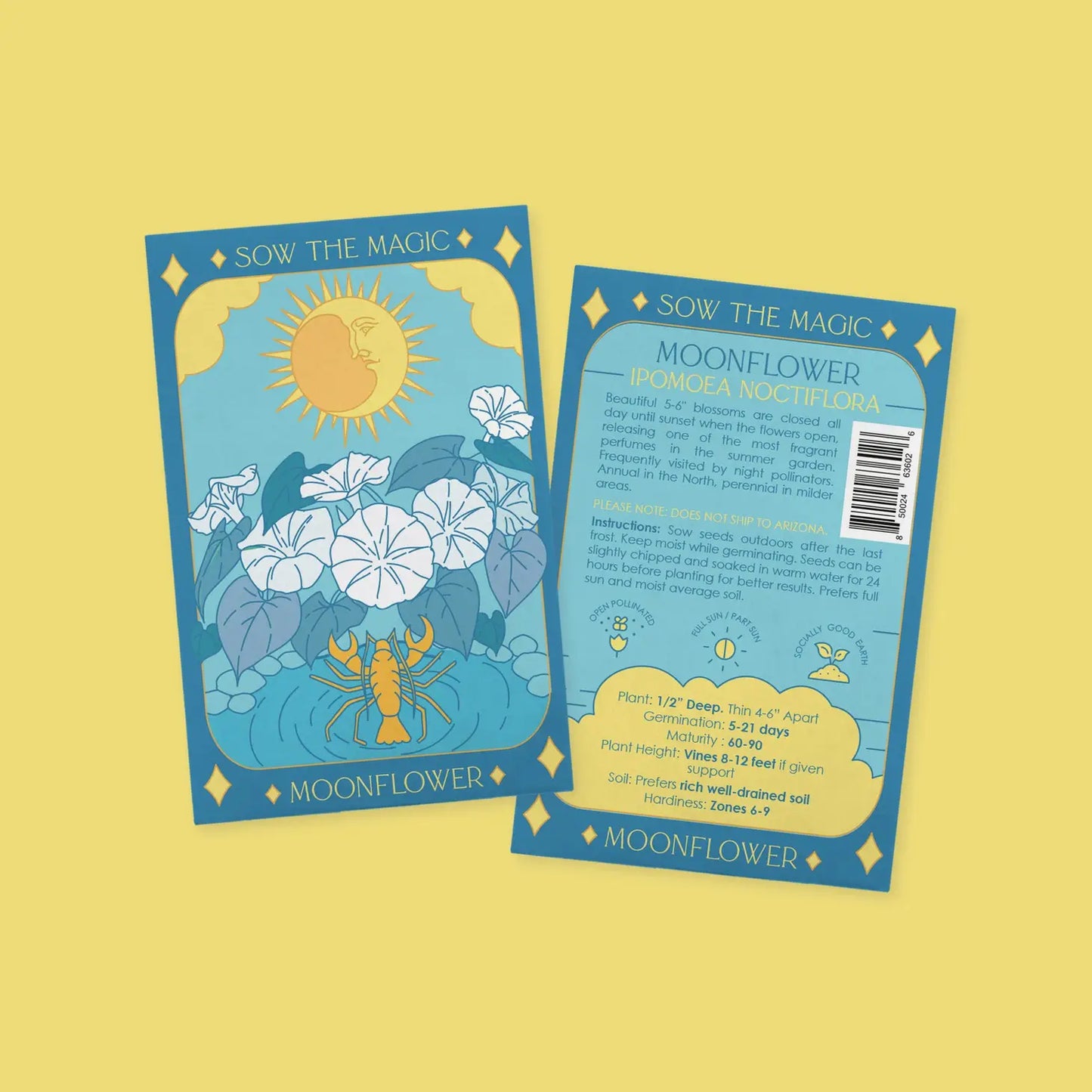 Moonflower Tarot Garden Seed Pack