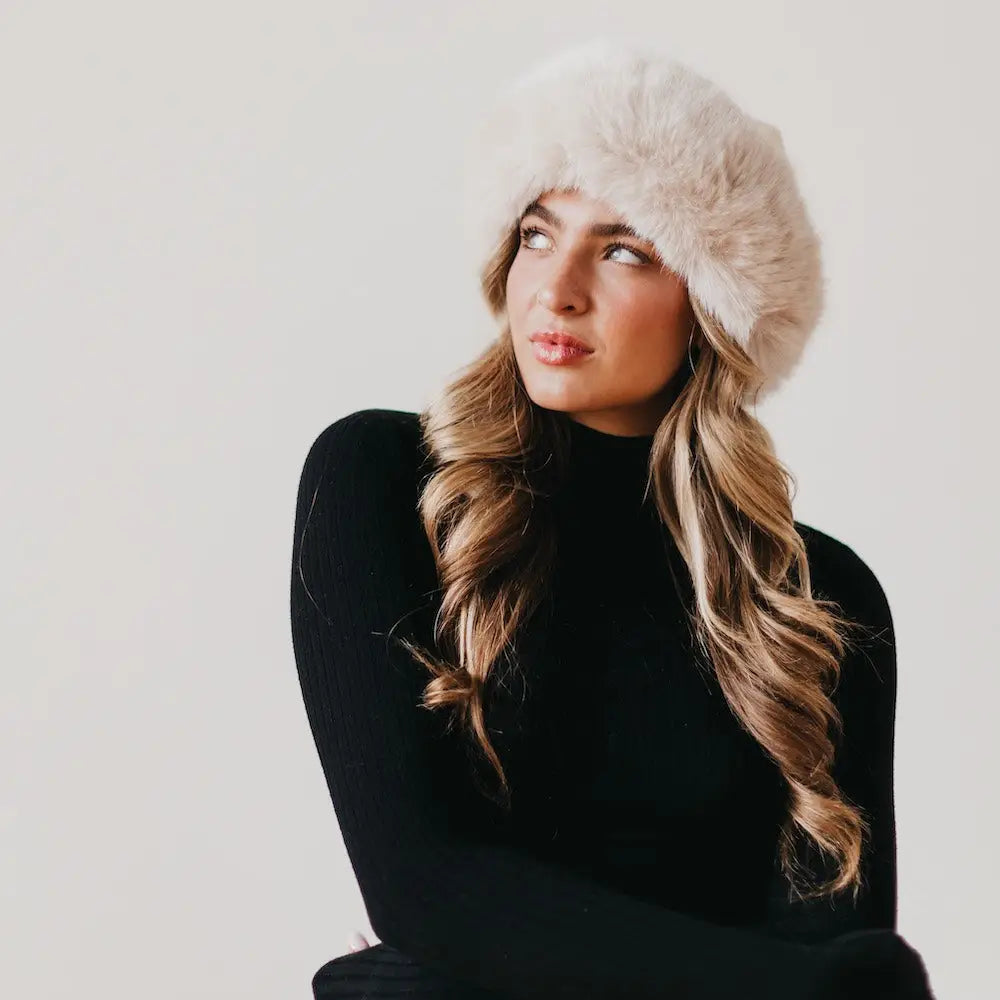 Snow Queen Hat | Faux Fur