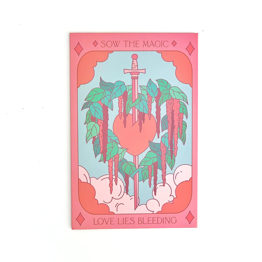 Love Lies Bleeding Tarot Seed Packet