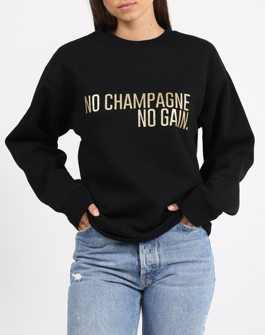 Champagne Sweatshirt | Brunette The Label