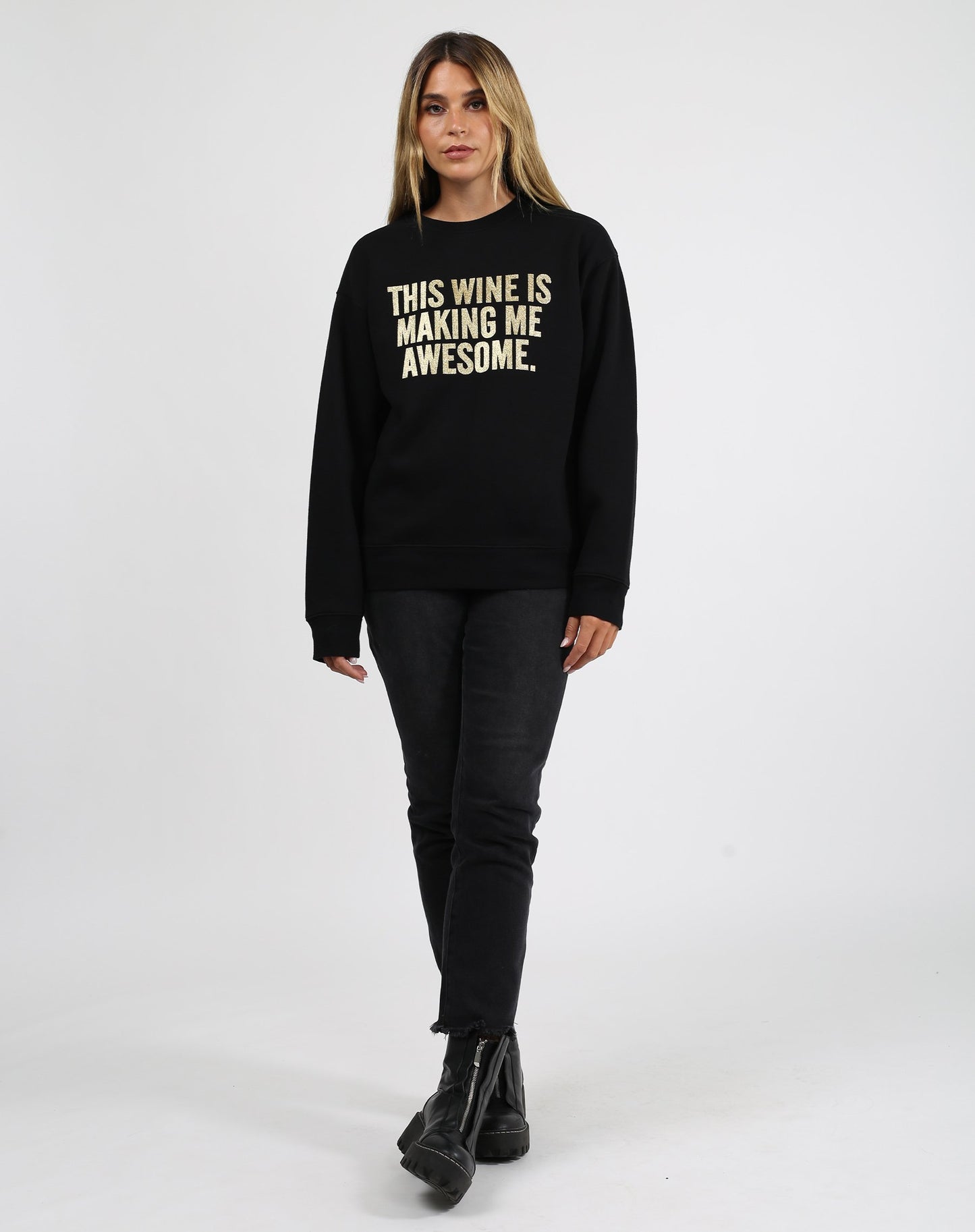 This Wine Sweatshirt | Brunette The Label