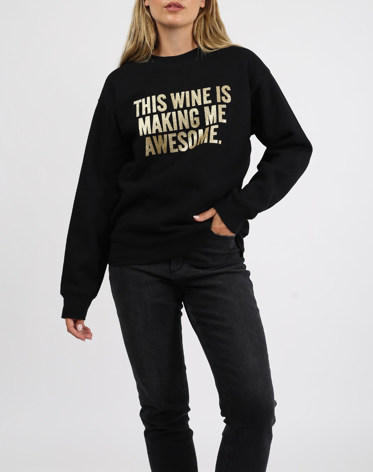 This Wine Sweatshirt | Brunette The Label