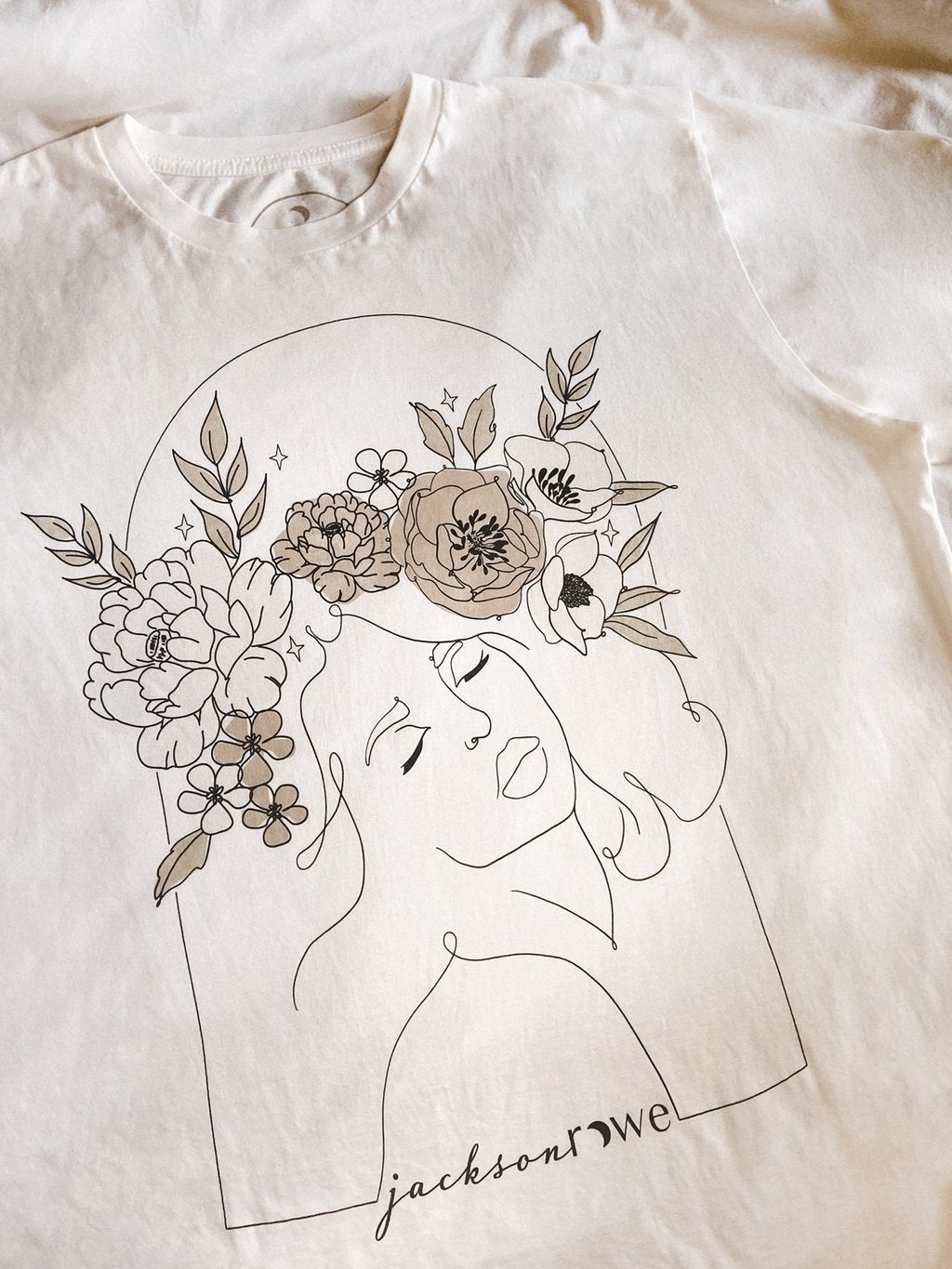 'The Flora' Tee  |  White