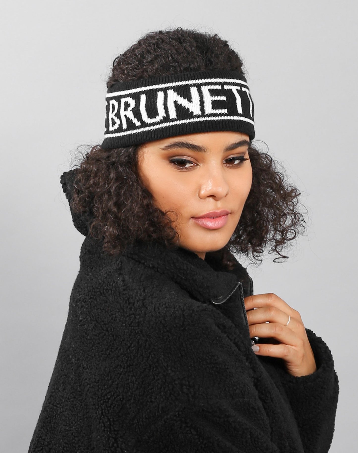 Headband "Brunette" (in black) | Brunette The Label