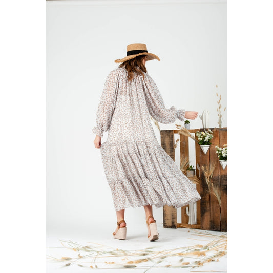Tiered Maxi Dress  |  Floral