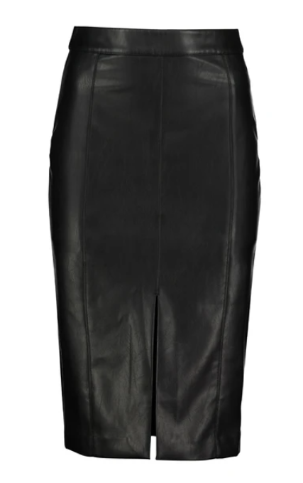 Faux Leather Pencil Skirt by Bishop + Young