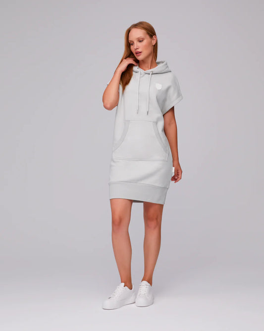 Marny Hoodie Dress | Zinc