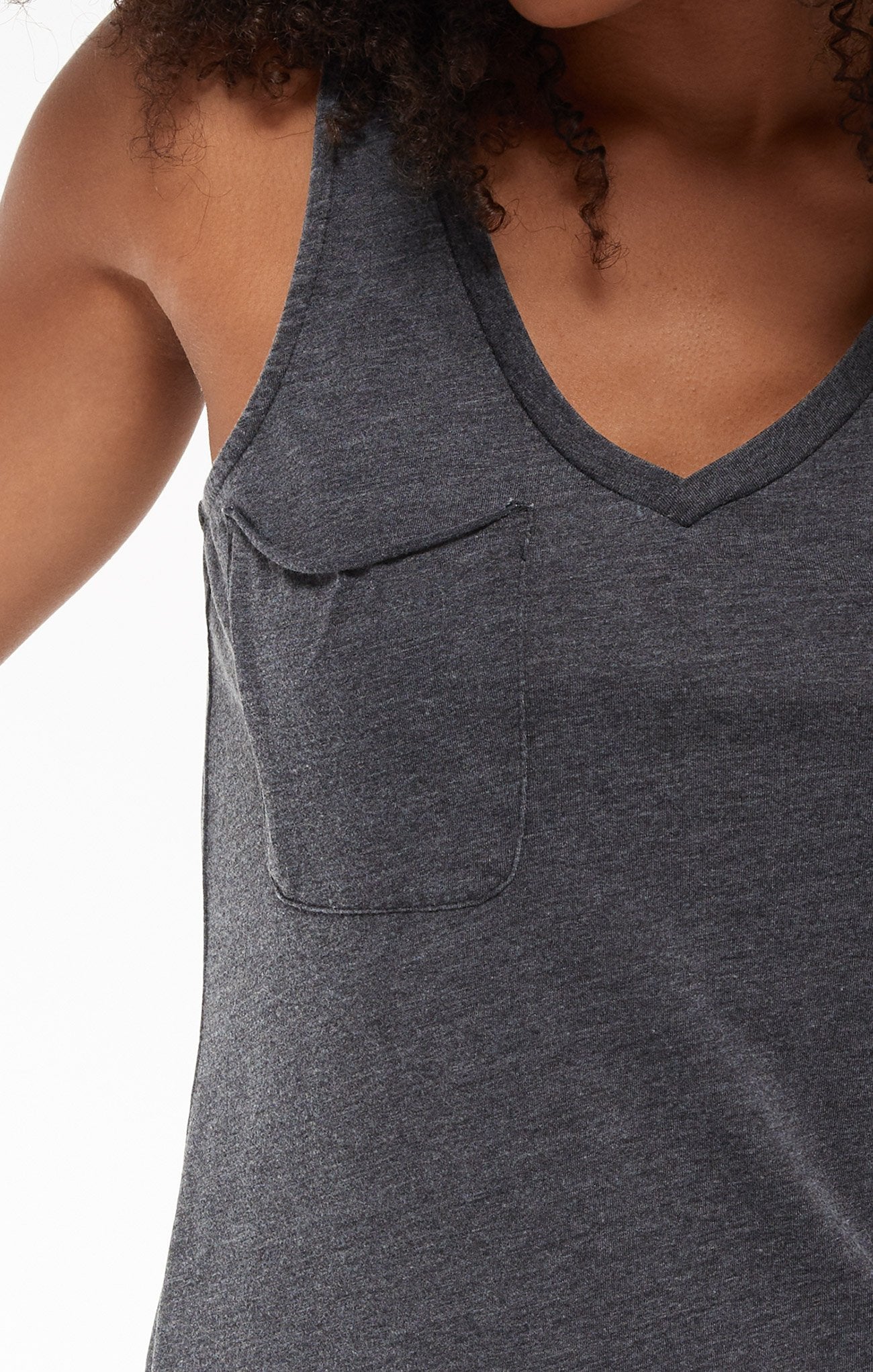 Pocket "Racer" Tank  |  Black