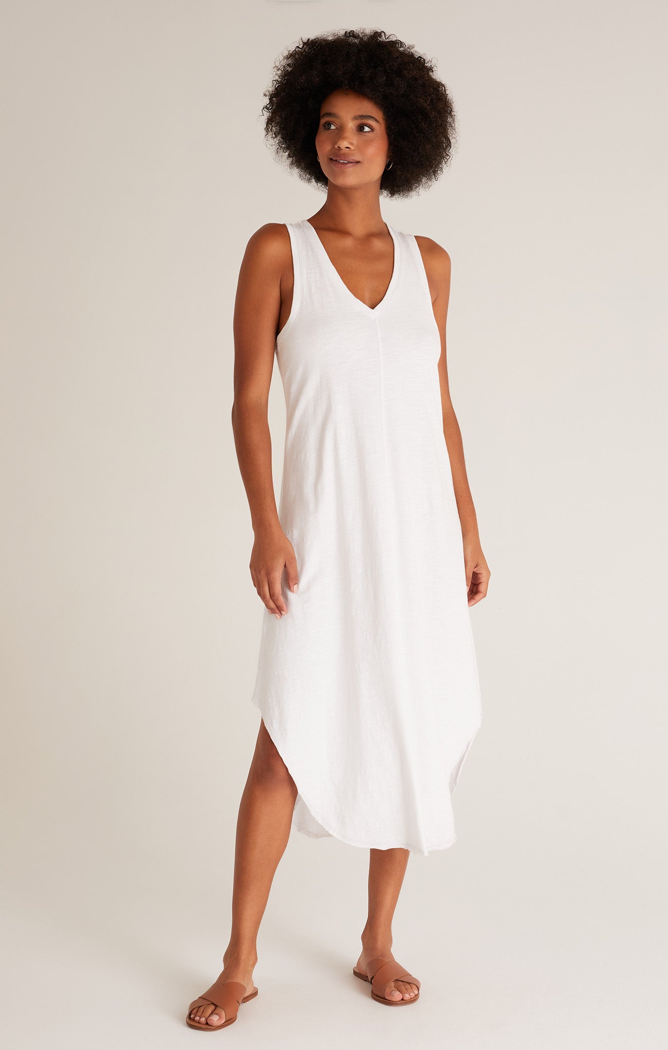 Reverie Midi Dress | White
