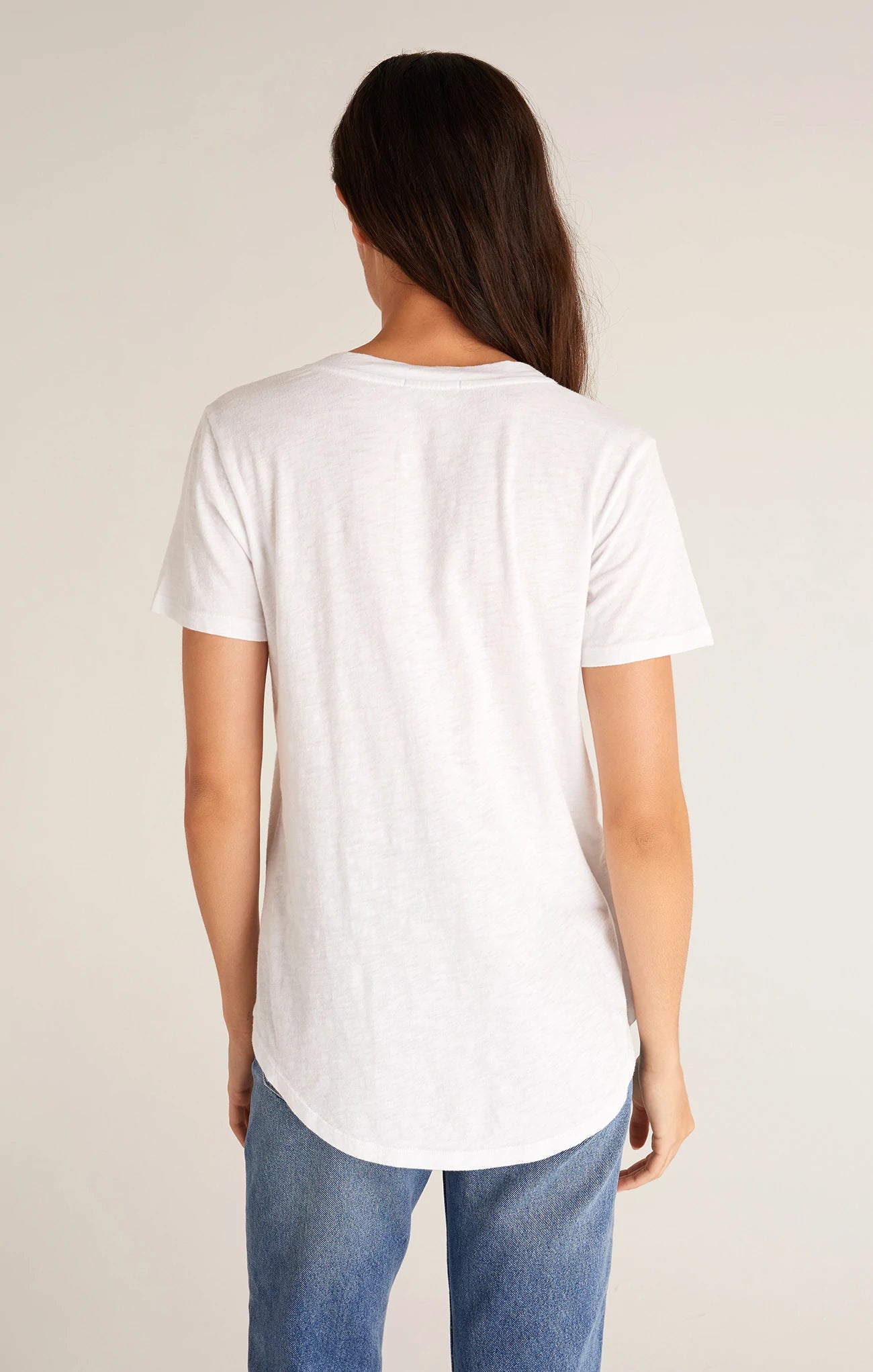 Z Supply - "SLUB POCKET TEE" (white)