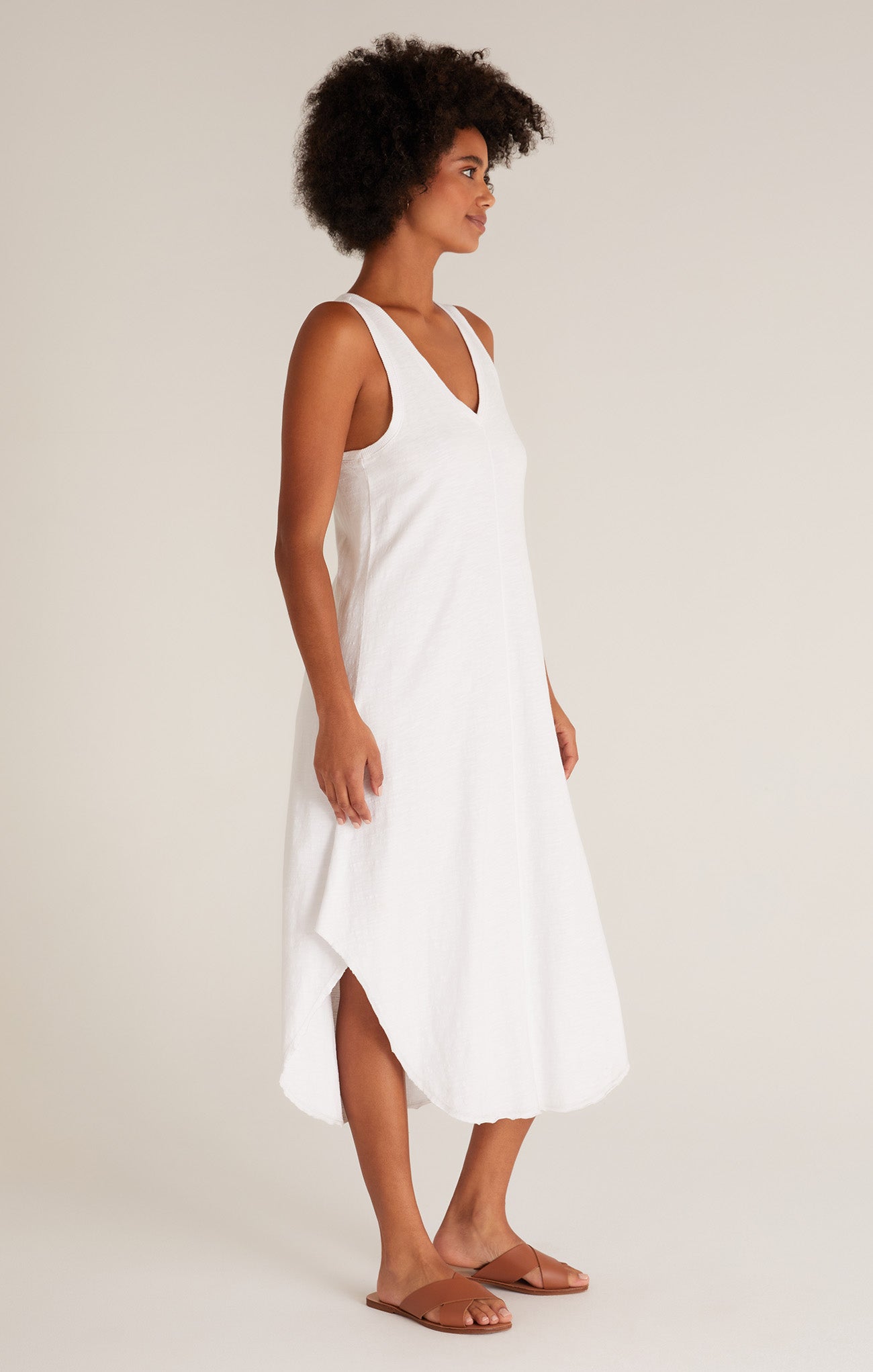 Reverie Midi Dress | White