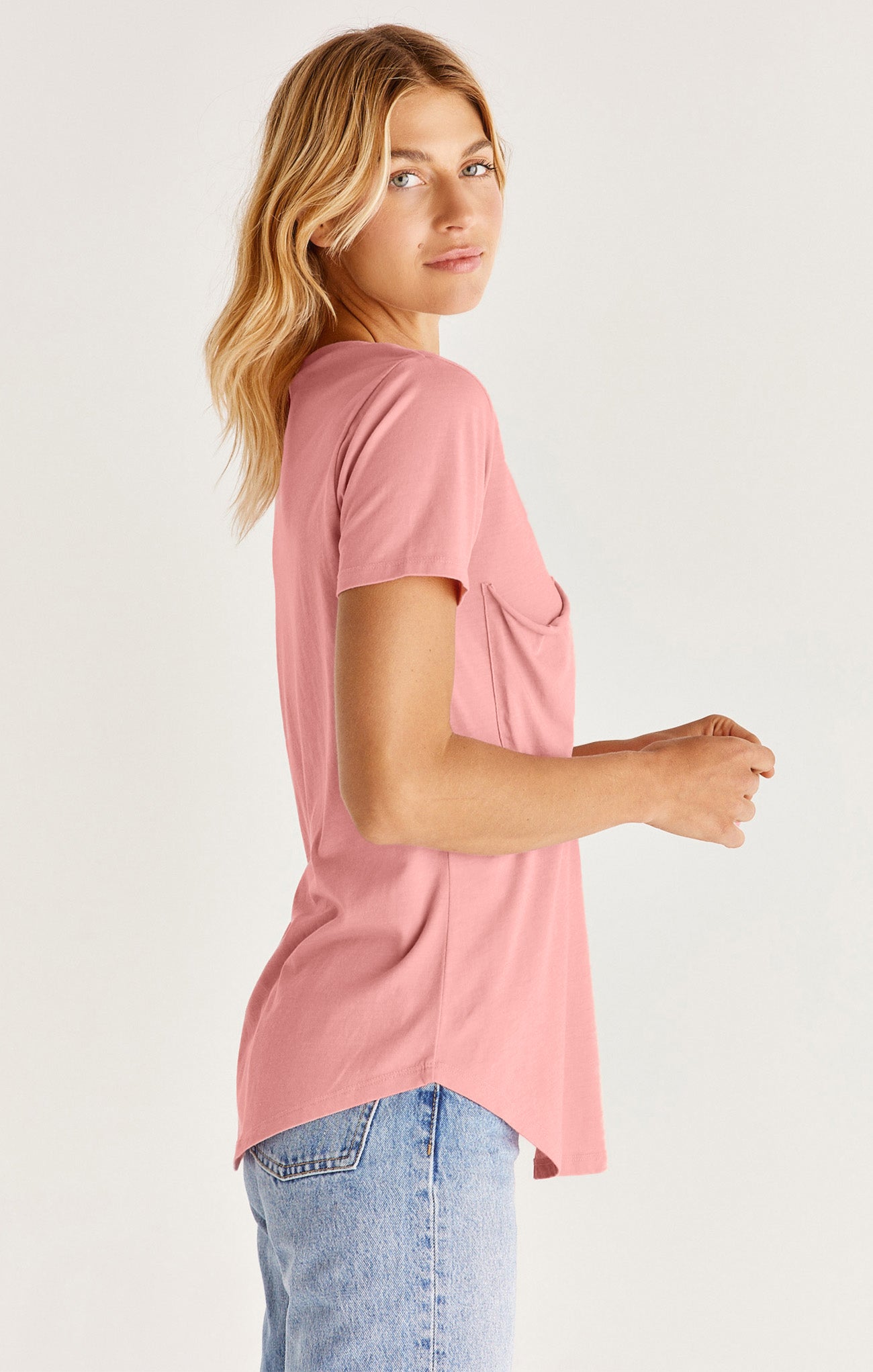 Pocket Tee | Guava